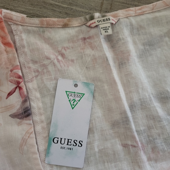 Guess top size xl floral print - Picture 3 of 8